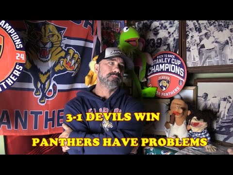 Florida Panthers Lose Third Straight 3-1 to NJ Devils - Getting Frustrating