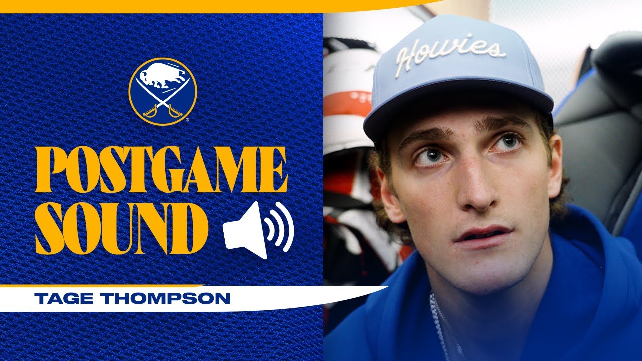 "We Need To Look Forward" | Tage Thompson After 3-1 Loss To Colorado Avalanche | Buffalo Sabres
