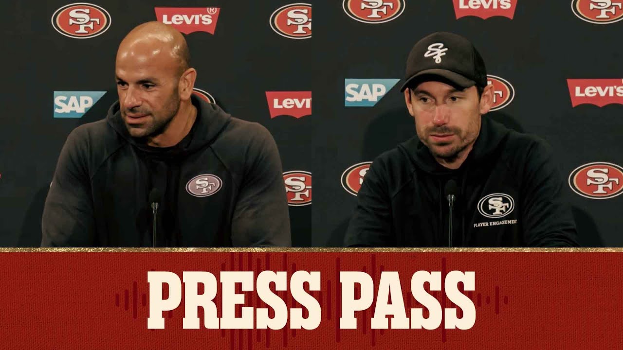 Robert Saleh, Klay Kubiak on Young Playmakers and Falcons Prep | 49ers