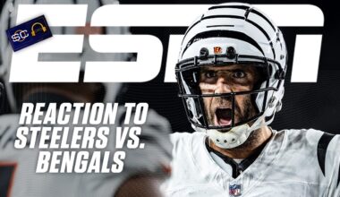FULL REACTION 🏈 Bengals win THRILLER vs. the Steelers on TNF 🐯 | SC with SVP
