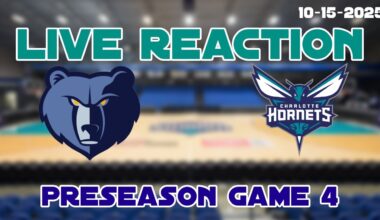 Memphis Grizzlies Vs Charlotte Hornets Live Reaction