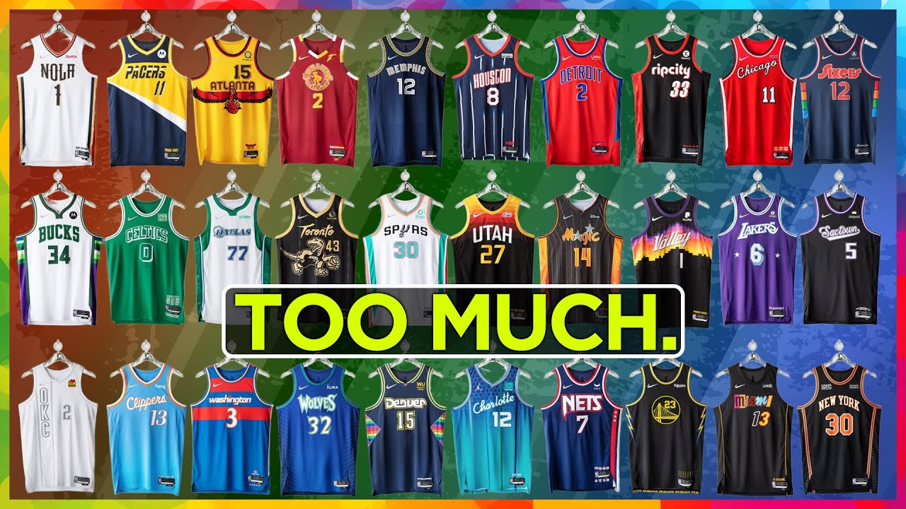 Will we REGRET so many NBA jerseys?