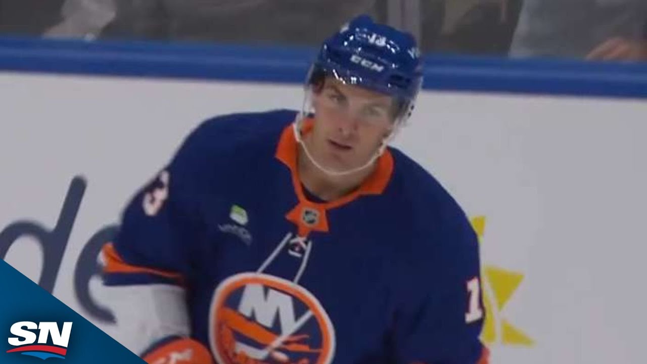 Mathew Barzal Scores Breakaway Goal After Picking Evan Bouchard's Pocket