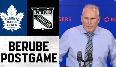 Craig Berube | Post Game vs. New York Rangers | October 16, 2025