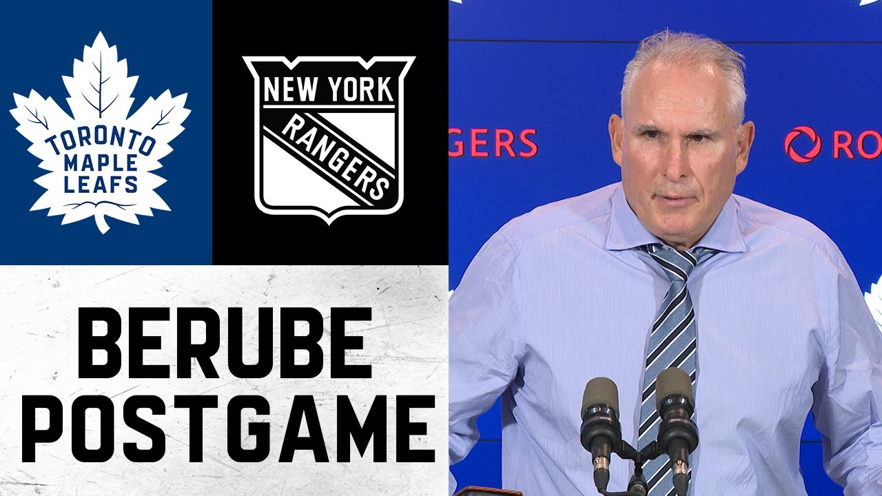 Craig Berube | Post Game vs. New York Rangers | October 16, 2025