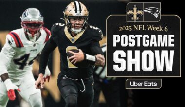 LIVE: Saints vs. Patriots Postgame Show | 2025 NFL Week 6