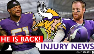 Vikings Injury News via Kevin O’Connell