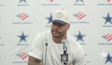 Dak Prescott: Postgame #DALvsCAR | Dallas Cowboys 2025