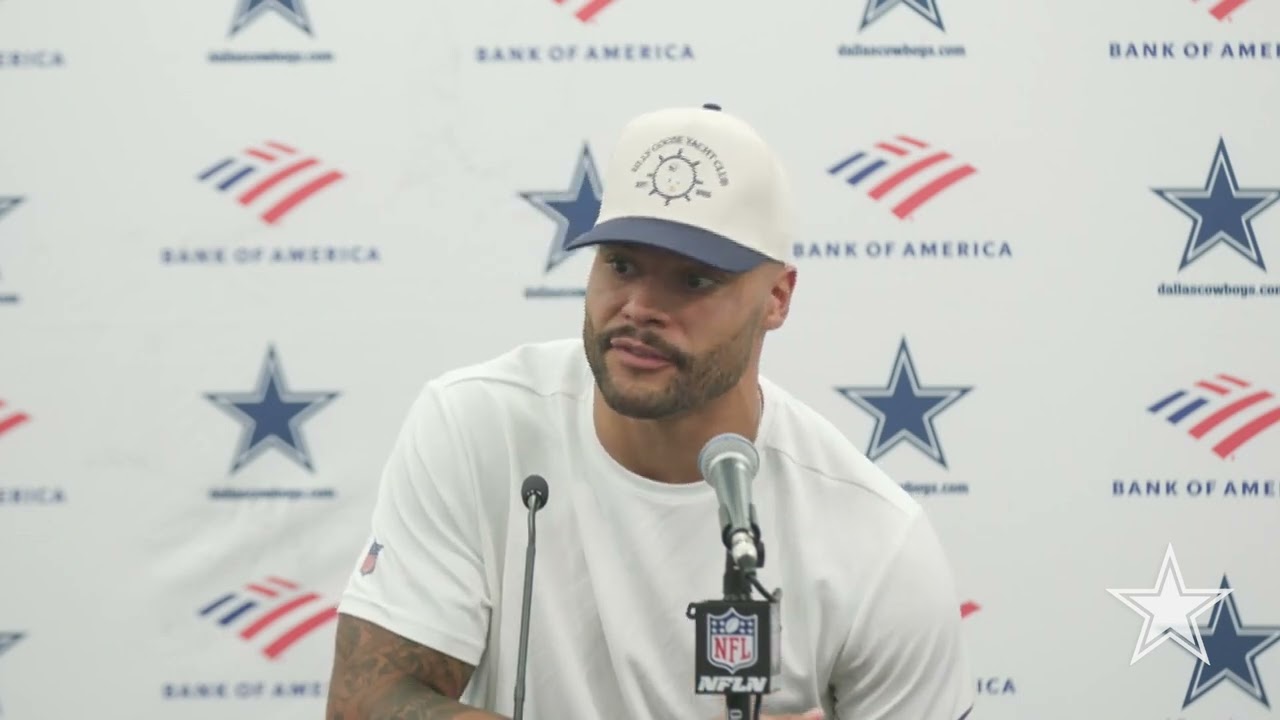 Dak Prescott: Postgame #DALvsCAR | Dallas Cowboys 2025