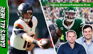Jets lose an UGLY Game to the Broncos & start season 0-6 | Gang's All Here