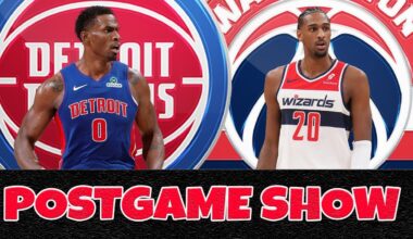 Detroit Pistons vs Washington Wizards Postgame Show