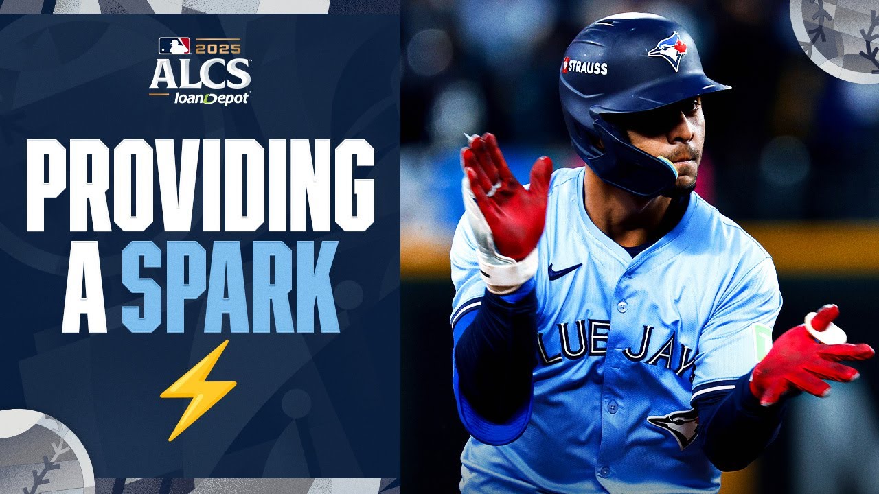 Andrés Giménez has turned it UP in the ALCS 📈 (5 hits, 2 home runs, 6 RBI in last two games 🔥)