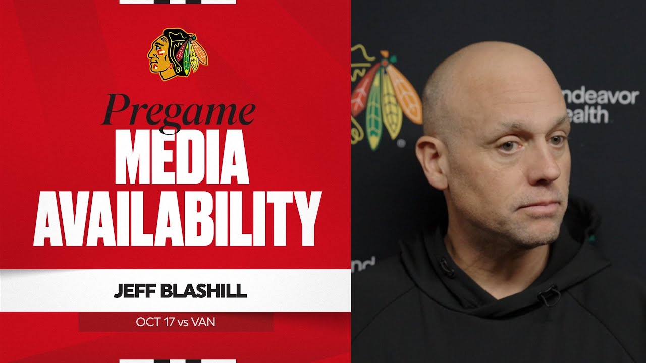 "Today's a new day" | Jeff Blashill Pregame 10.17.25