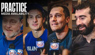 New York Islanders Practice Media Availabilities | 10/17/25