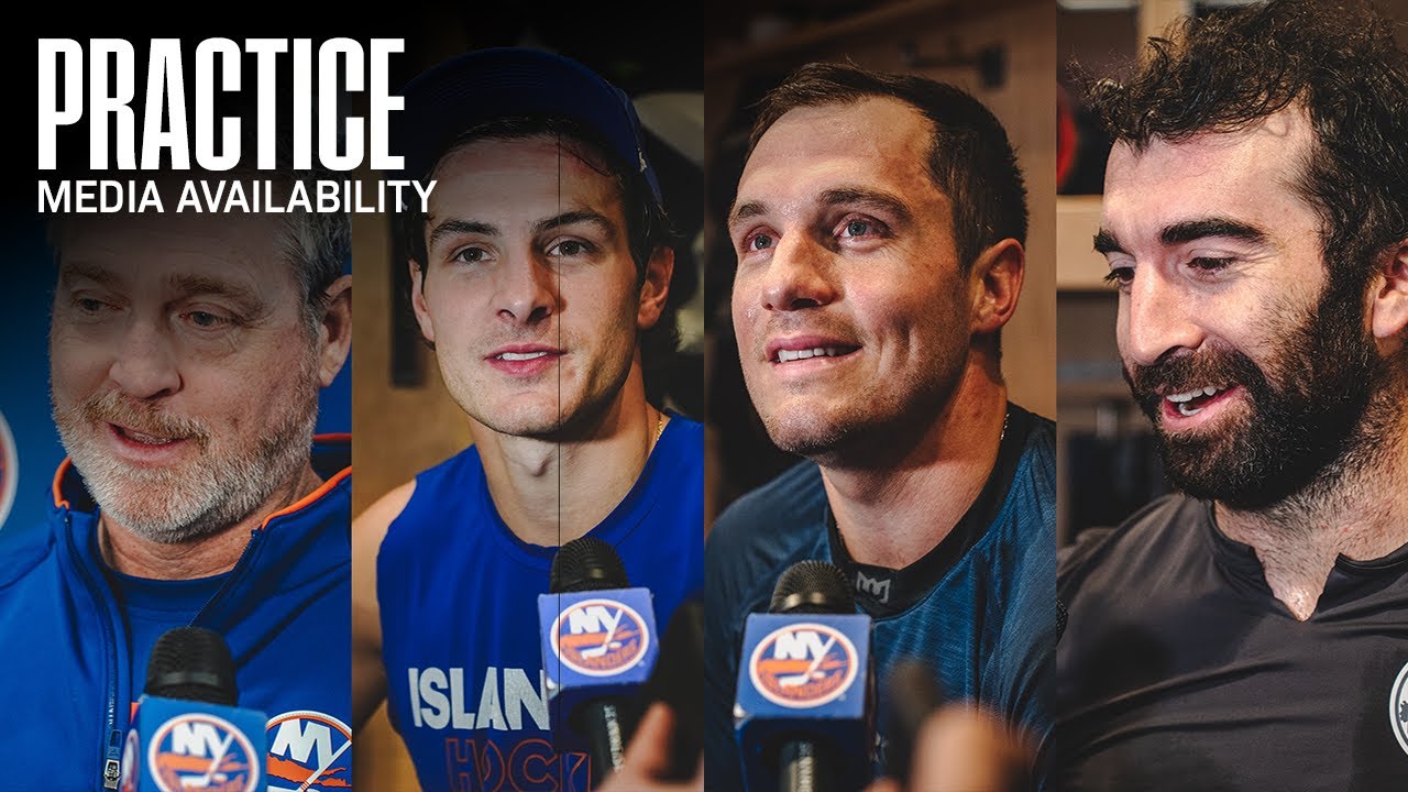 New York Islanders Practice Media Availabilities | 10/17/25