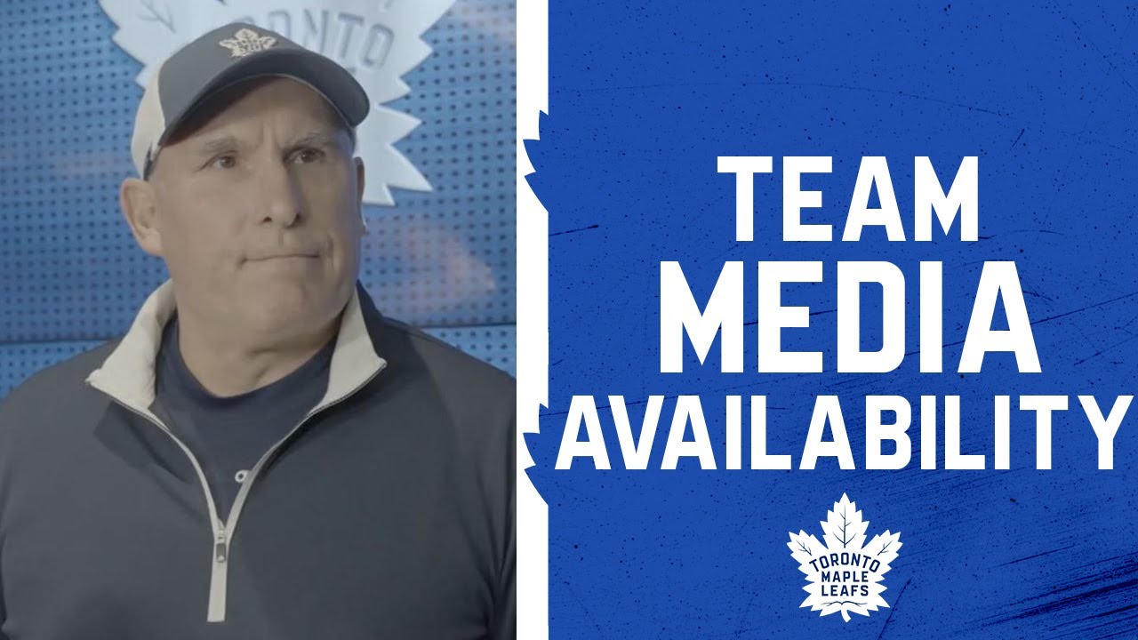Maple Leafs Full Media Availability | Practice | October 17, 2025