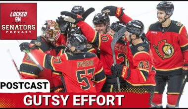POST CAST: LINUS ULLMARK STANDS TALL, OTTAWA SENATORS SNEAK OUT SHOOTOUT WIN VS SEATTLE KRAKEN