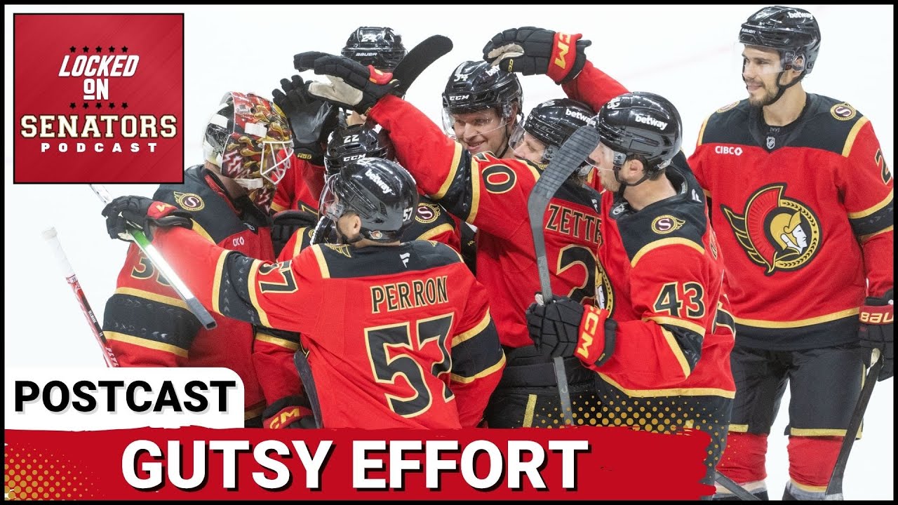 POST CAST: LINUS ULLMARK STANDS TALL, OTTAWA SENATORS SNEAK OUT SHOOTOUT WIN VS SEATTLE KRAKEN