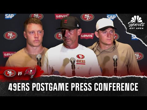 Kyle Shanahan, 49ers react to Fred Warner's injury in Week 6 loss to Buccaneers | NBC Sports BA