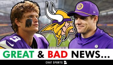 Vikings Fans Just Got GREAT & BAD News…