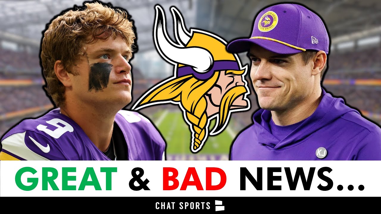 Vikings Fans Just Got GREAT & BAD News…