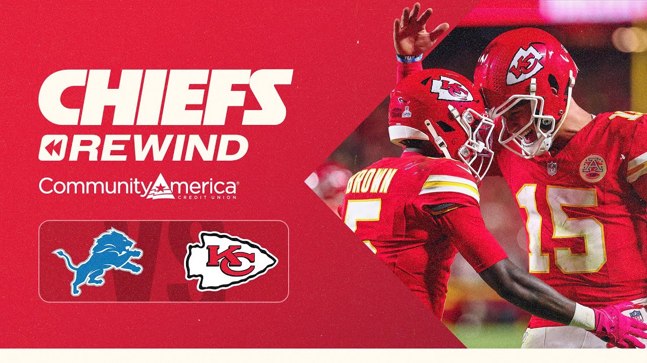 Kansas City Chiefs vs Detroit Lions - Official Postgame Show | Chiefs Rewind