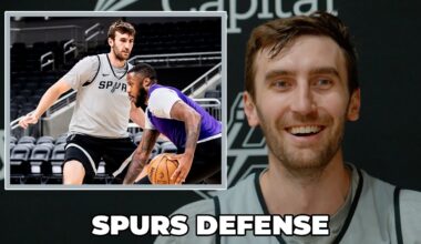 Luke Kornet on Spurs Defense and His New Nickname with Victor Wembanyama
