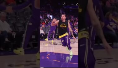 Luka Doncic Self Alley Oop #nba #losangeleslakers #lukadoncic #lakers #fyp #preseason
