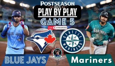 🧢 LIVE:  Toronto Blue Jays vs Seattle Mariners MLB ALCS Game 5 Play by Play & Reactions!