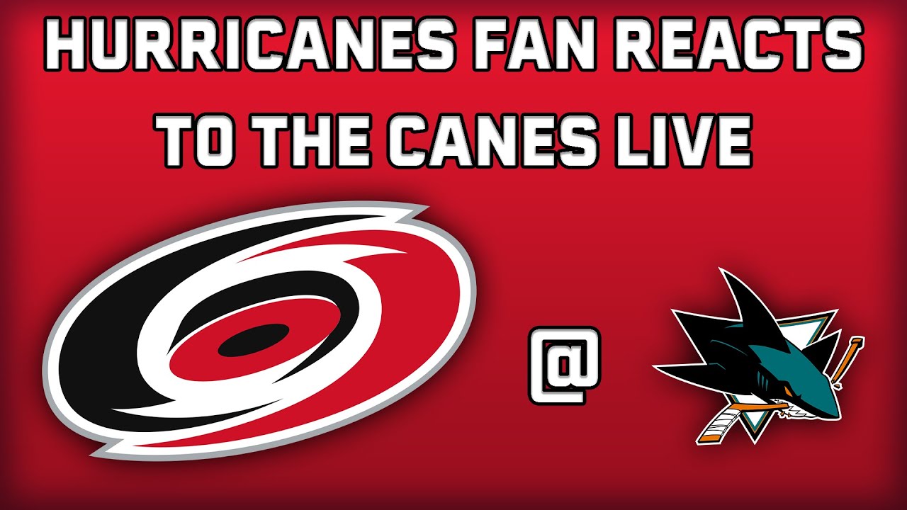 Carolina Hurricanes Fan Watches Canes vs San Jose Sharks | NHL Live Reaction | MylkTV