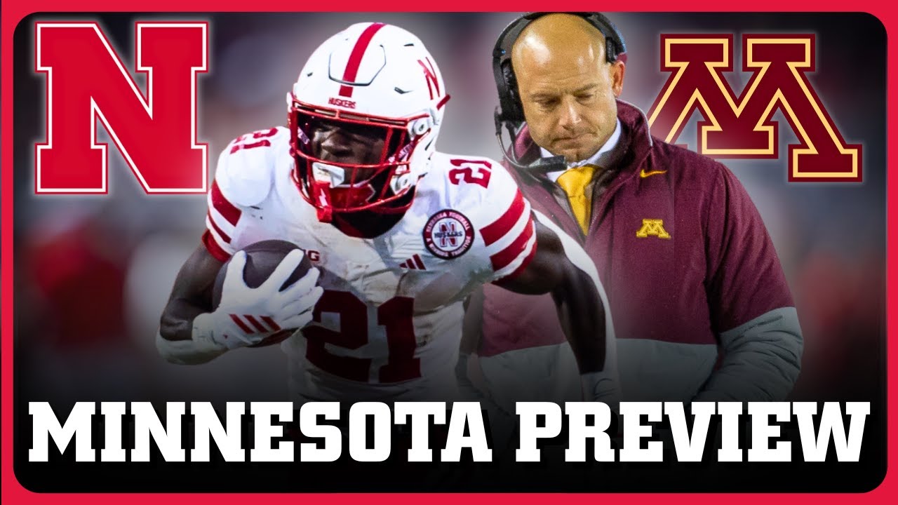 Nebraska Football at Minnesota PREVIEW | Emmett Johnson's REVENGE GAME Could Run WILD