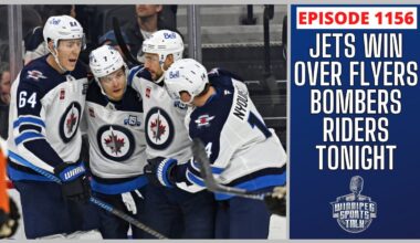 Winnipeg Jets win over Philadelphia Flyers, Blue Bombers host Roughriders tonight