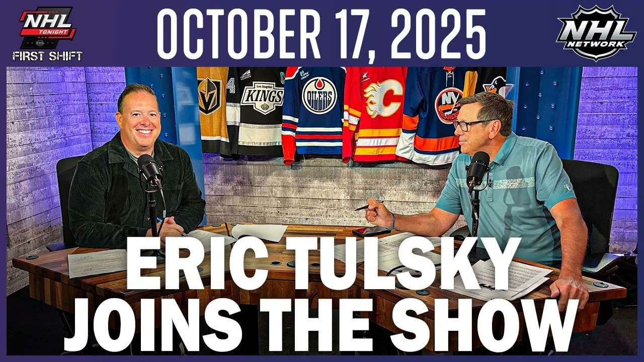 Carolina Hurricanes general manager Eric Tulsky joins the show | October 17, 2025
