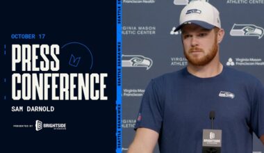 Sam Darnold: "We're Continuing To Evolve As An Offense" | Seattle Seahawks