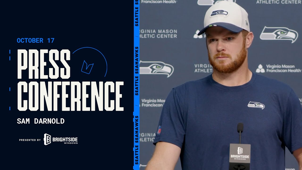 Sam Darnold: "We're Continuing To Evolve As An Offense" | Seattle Seahawks