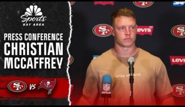 Christian McCaffrey laments ‘heartbreaking' Fred Warner injury in 49ers' loss | NBC Sports BA