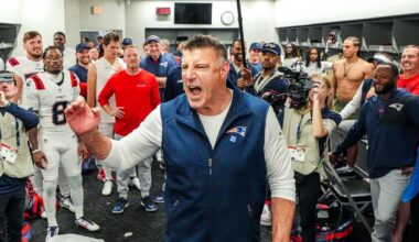 Inside the Patriots Locker Room After Third Straight Win vs. Saints | New England Patriots