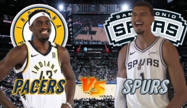 Indiana Pacers vs San Antonio Spurs Live Play by Play & Scoreboard