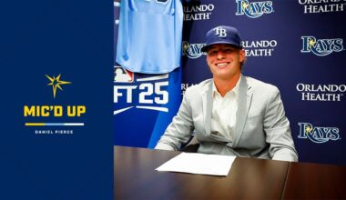 Daniel Pierce Mic'd Up | TAMPA BAY RAYS FIRST DRAFT PICK 2025