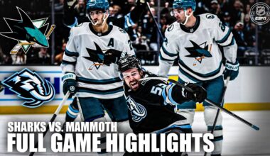 San Jose Sharks vs. Utah Mammoth | Full Game Highlights | ESPN NHL
