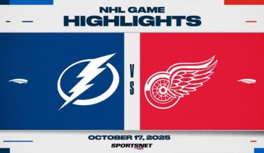 NHL Highlights | Lightning vs. Red Wings - October 17, 2025