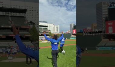 Feelin' like we're in the MLB ⚾️ #rams #nfl #shorts