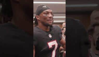 Inside the locker room after a big win on Monday Night Football! #nfl #behindthescenes
