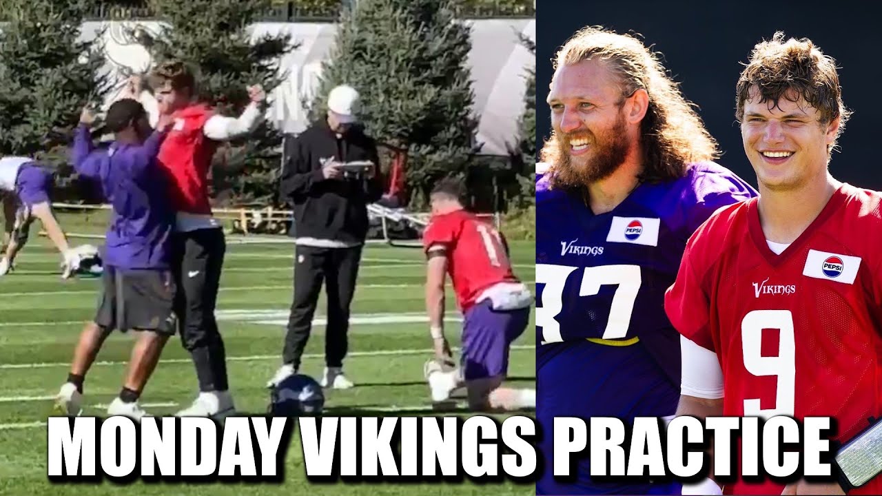 Vikings Monday Practice: Both McCarthy & Wentz Participated, Several Vikes Returned
