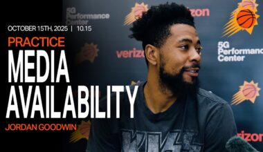 Jordan Goodwin Practice Media Availability | 10-15-25 | Phoenix Suns