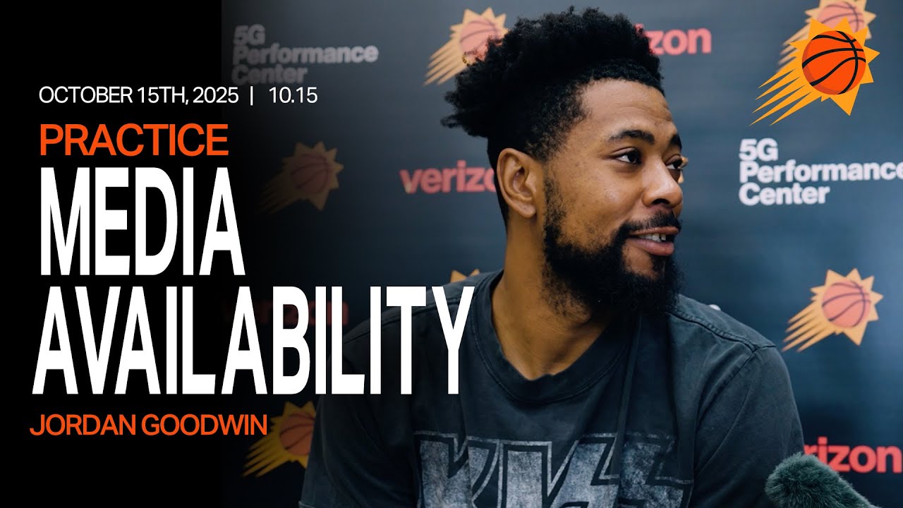 Jordan Goodwin Practice Media Availability | 10-15-25 | Phoenix Suns