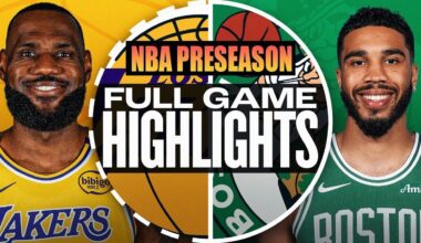 Los Angeles Lakers vs Boston Celtics Full Game Highlights - OCT 17, 2025 | NBA Preseason
