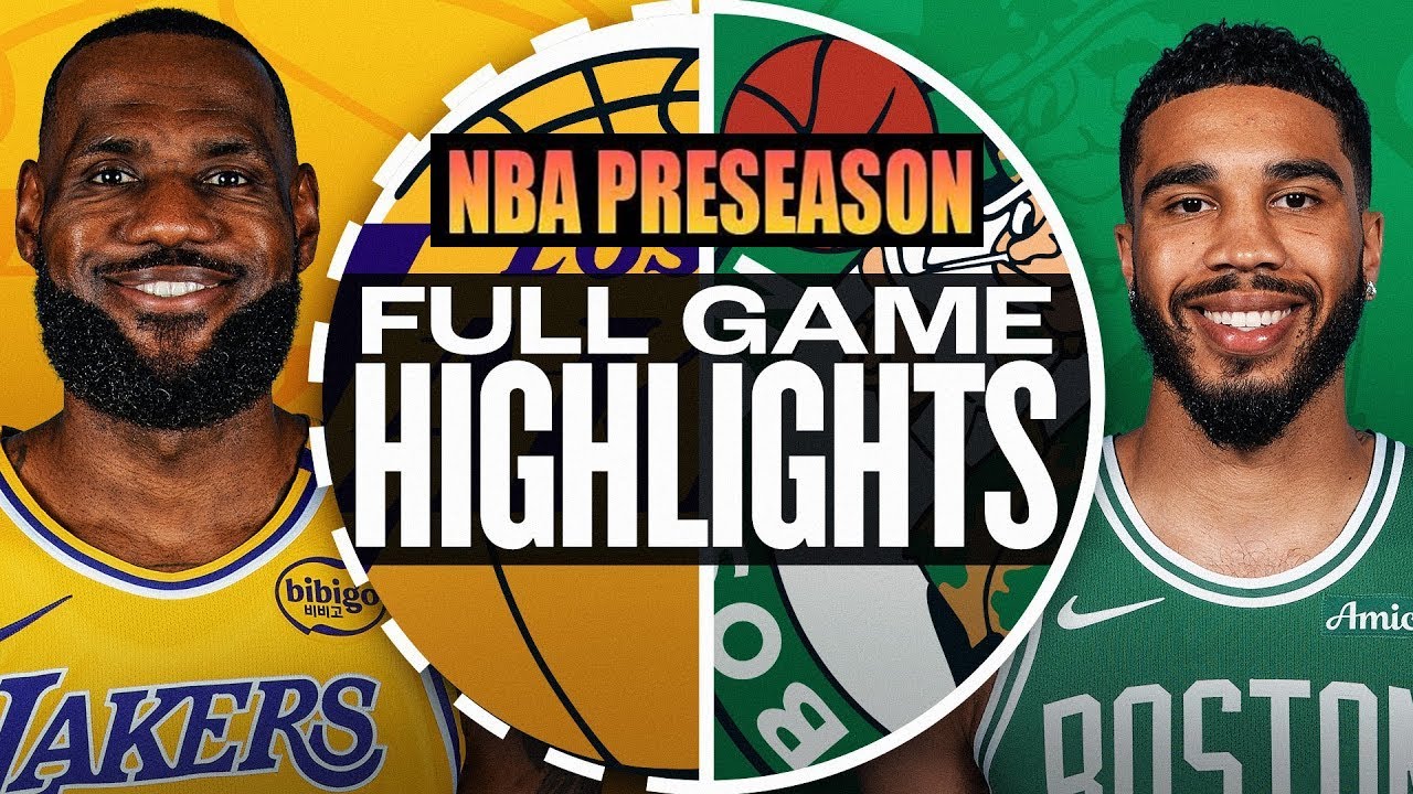 Los Angeles Lakers vs Boston Celtics Full Game Highlights - OCT 17, 2025 | NBA Preseason