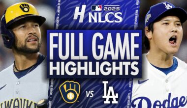Milwaukee Brewers vs Los Angeles Dodgers - GAME 4 FULL HIGHLIGHTS | October 17, 2025 MLB Playoffs