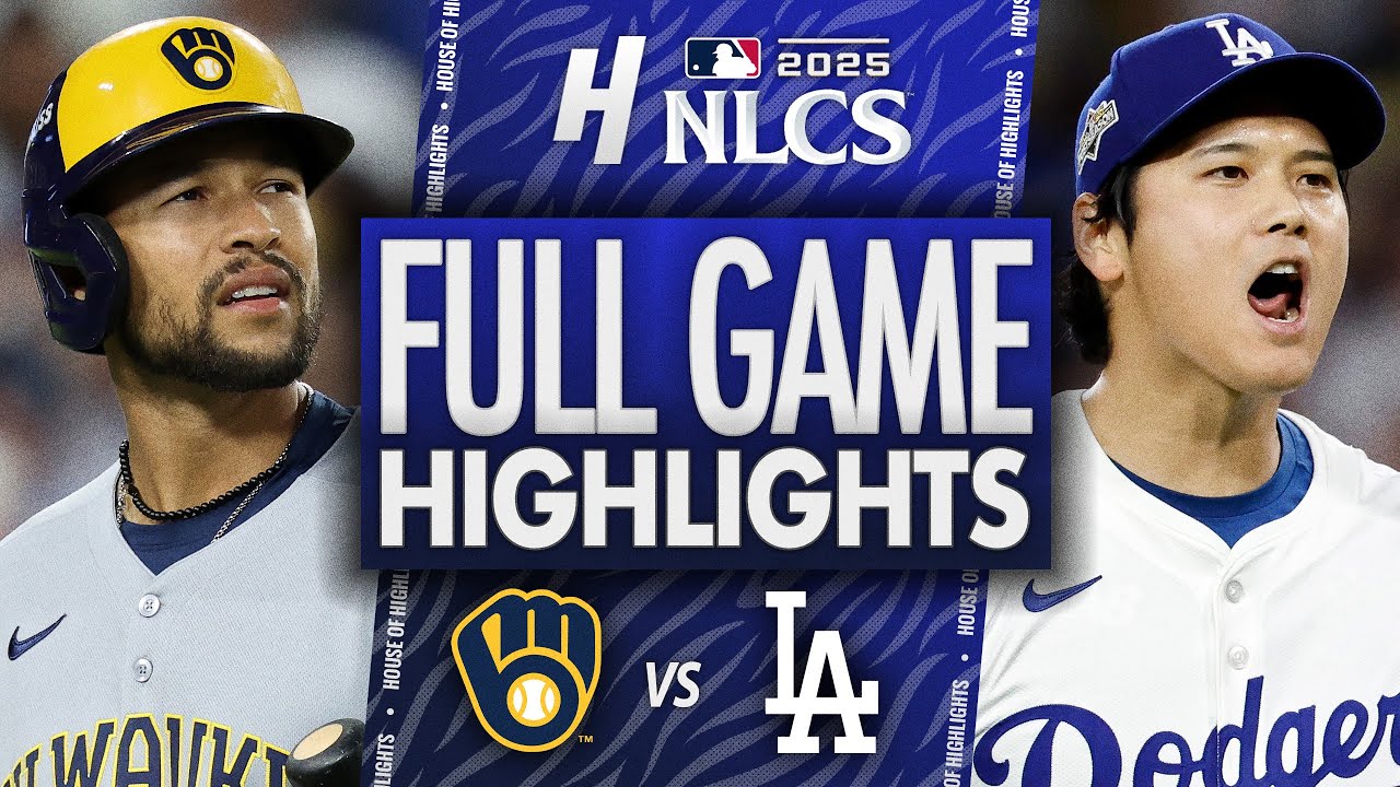 Milwaukee Brewers vs Los Angeles Dodgers - GAME 4 FULL HIGHLIGHTS | October 17, 2025 MLB Playoffs